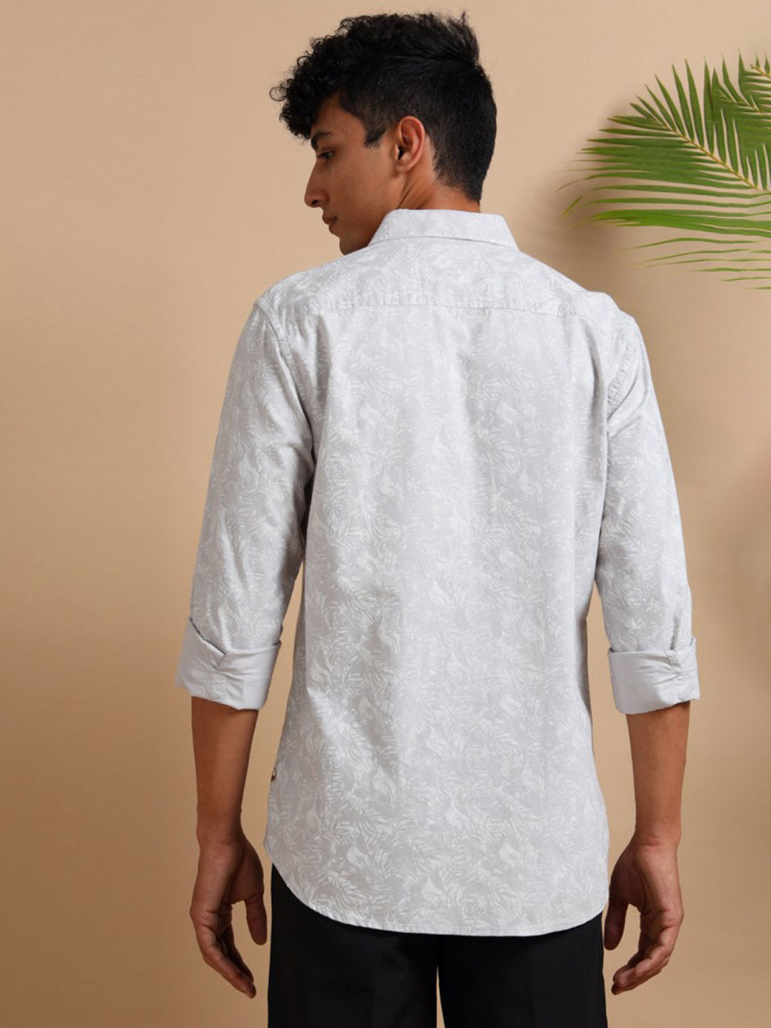Cloud Tone Pattern Shirt