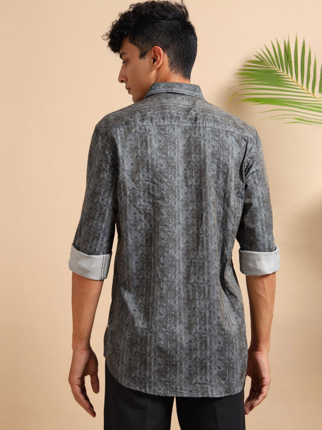 Grey Abstract Vibe Shirt