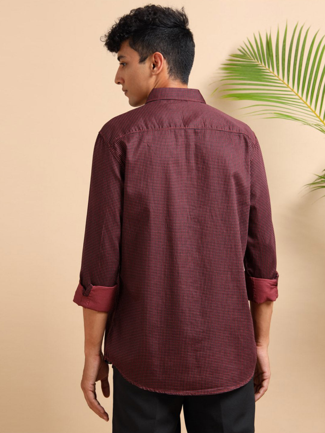 Warm Hue Pattern Shirt