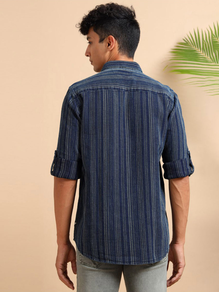 Leafline Indigo Shirt