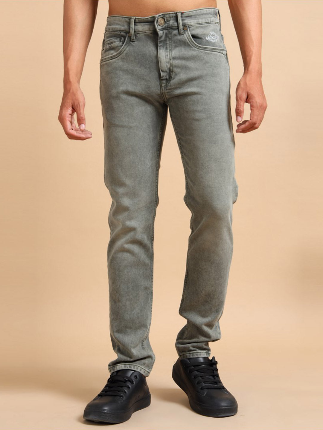 Everyday Olive Slim Jeans