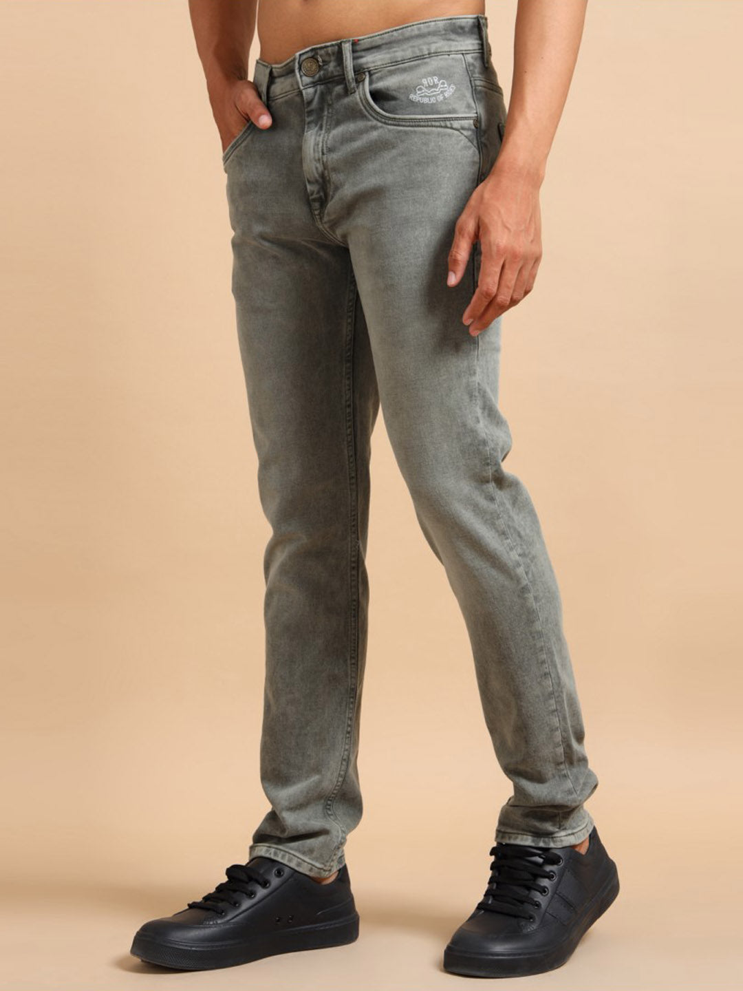 Everyday Olive Slim Jeans