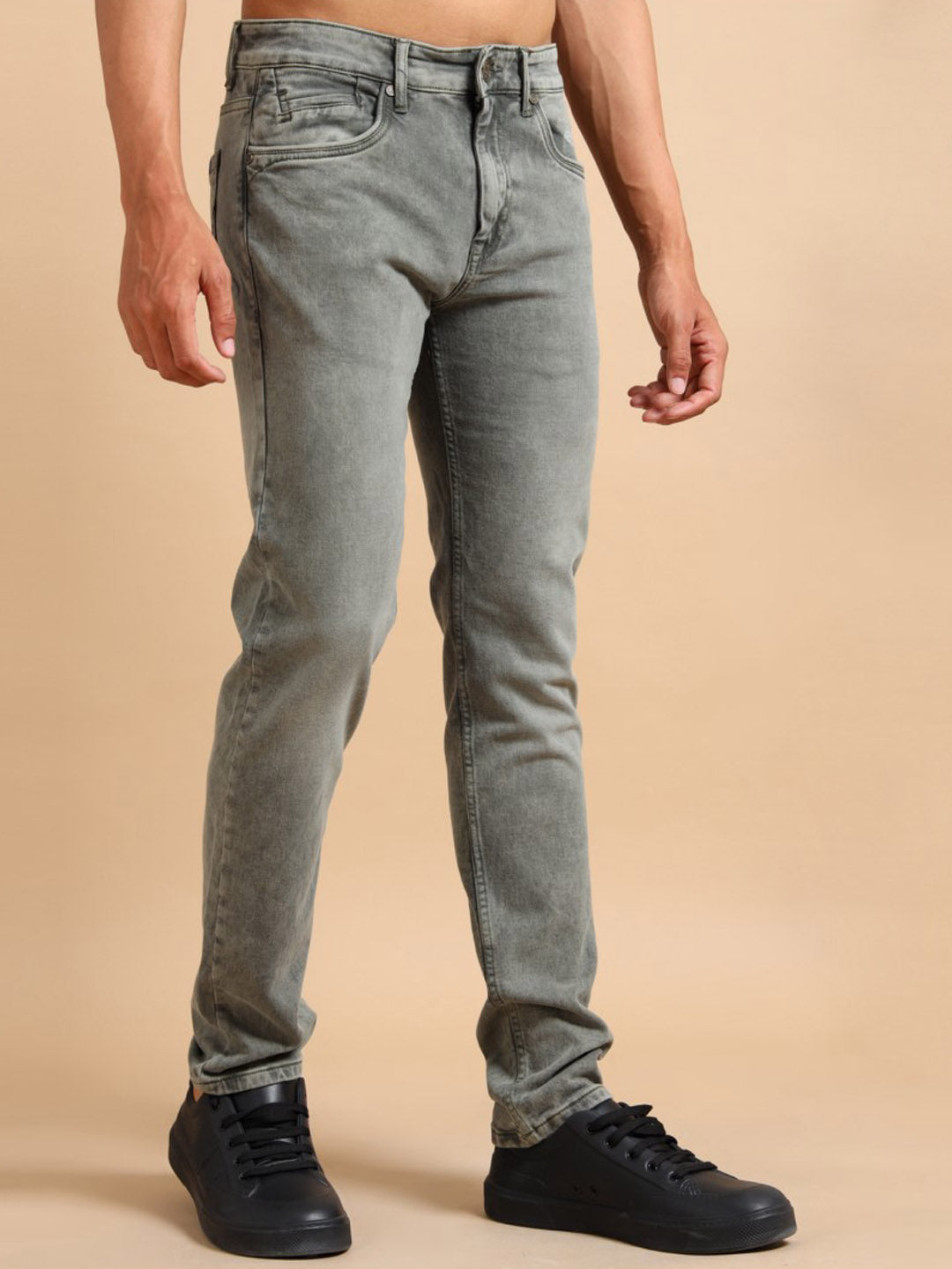 Everyday Olive Slim Jeans