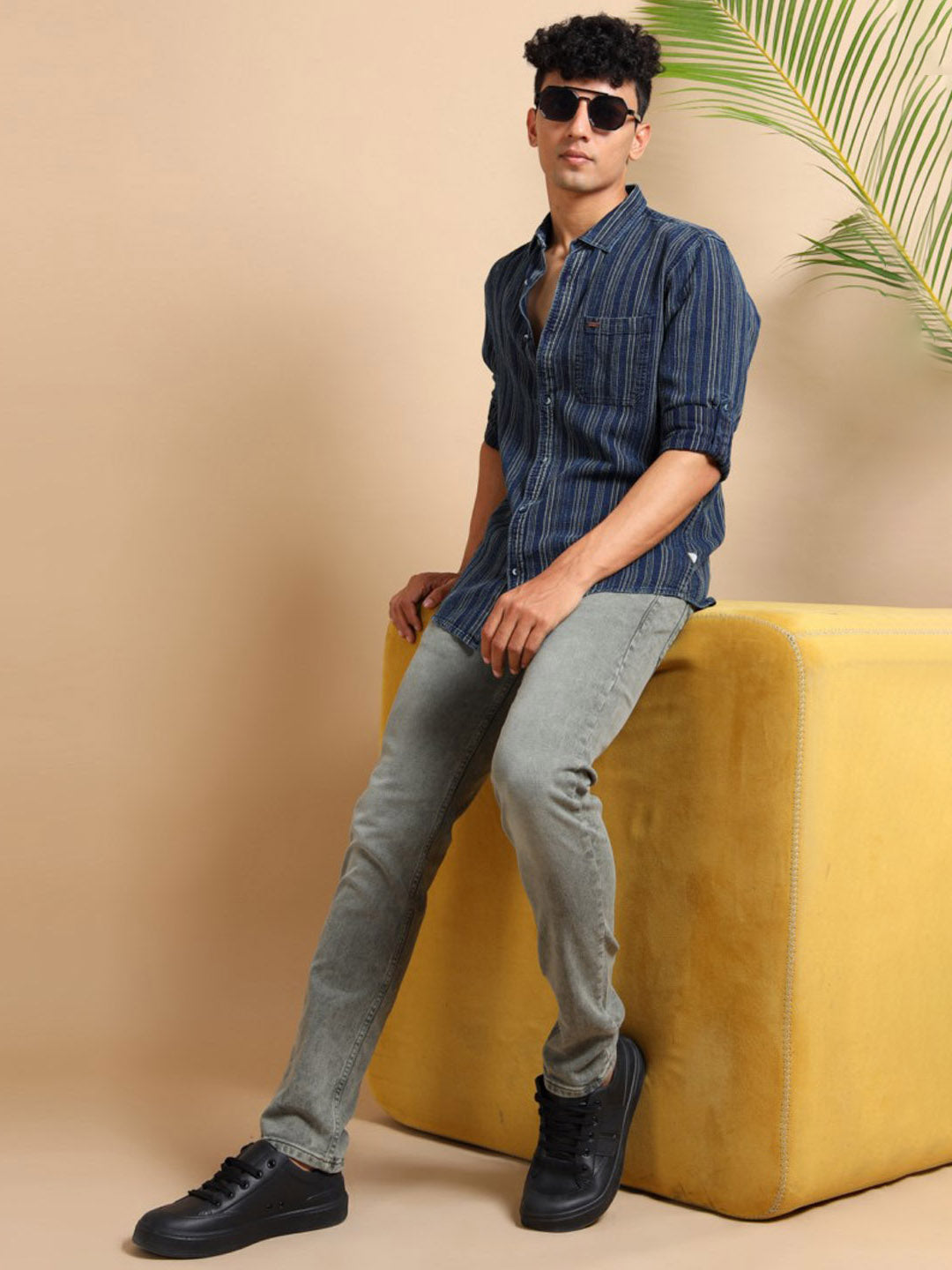 Everyday Olive Slim Jeans