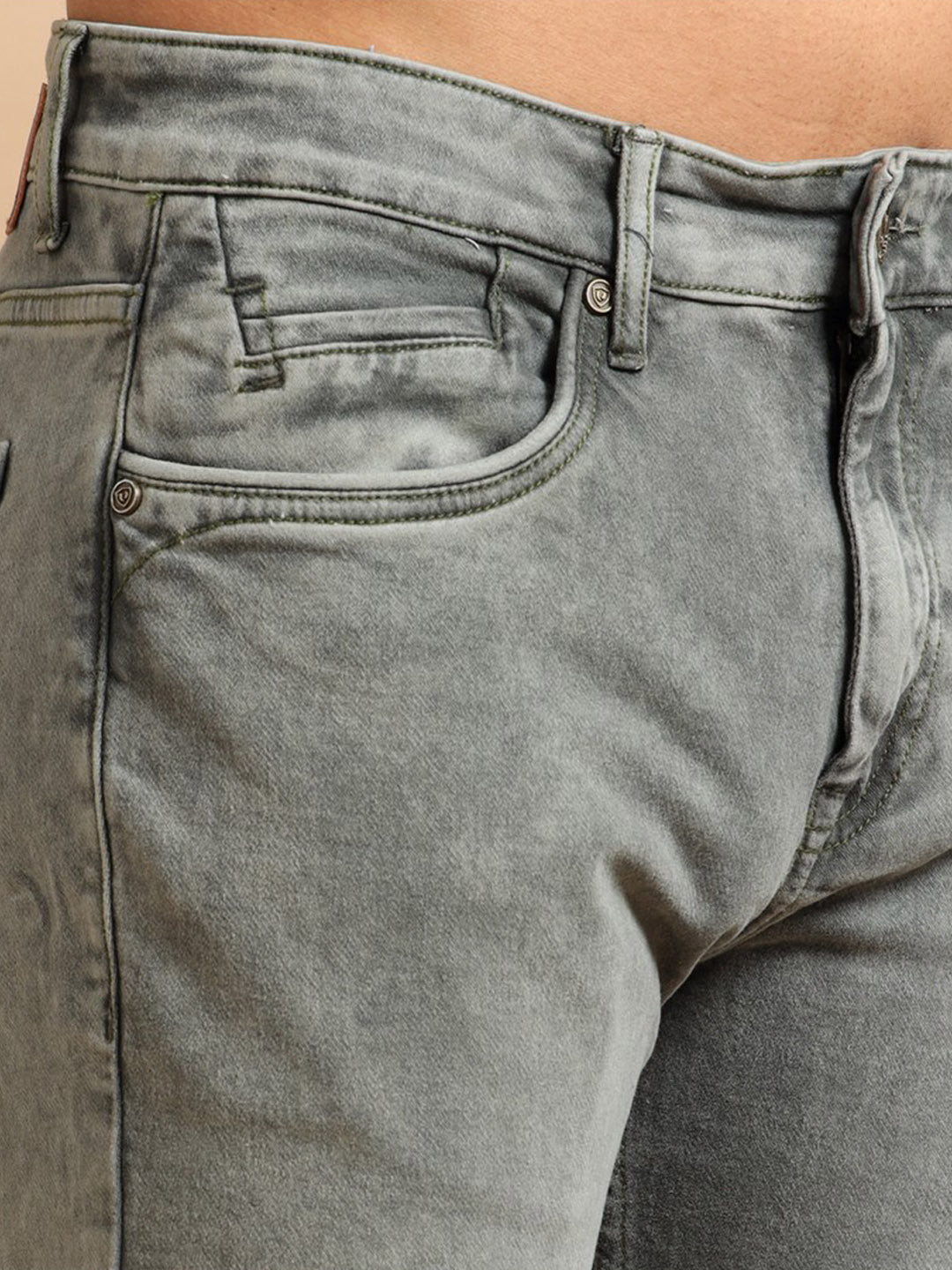 Everyday Olive Slim Jeans