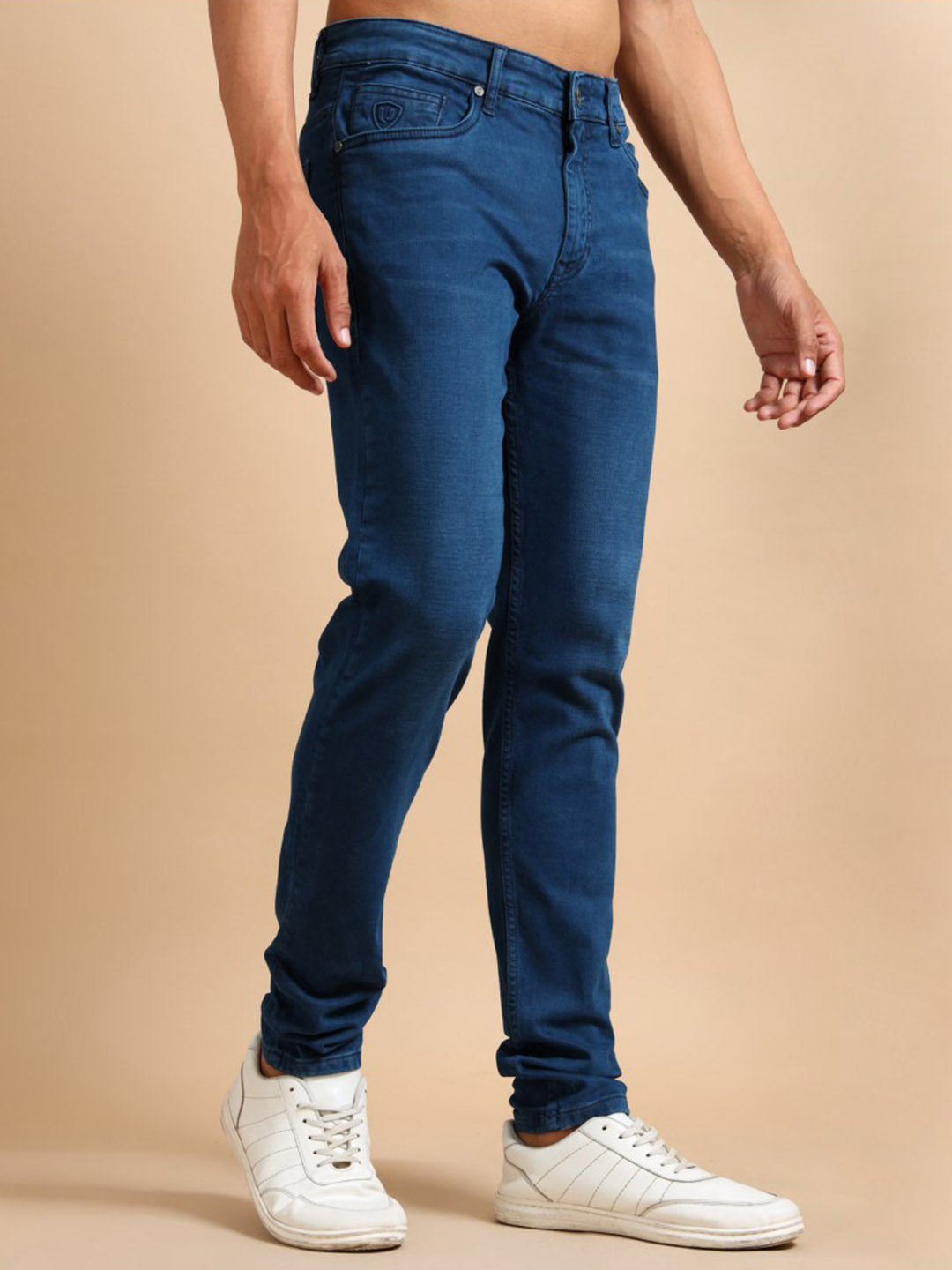 Street Style Blue Jeans