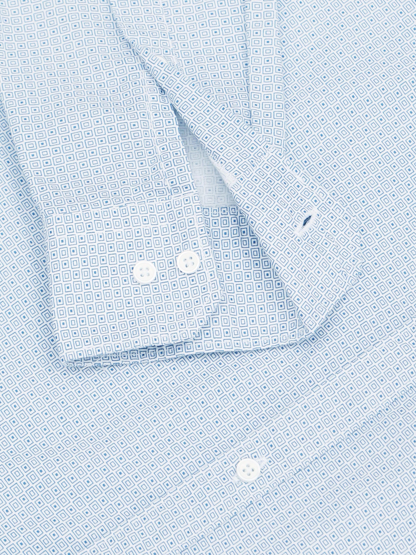 Urbaro Edge Slim Stripe White Shirt