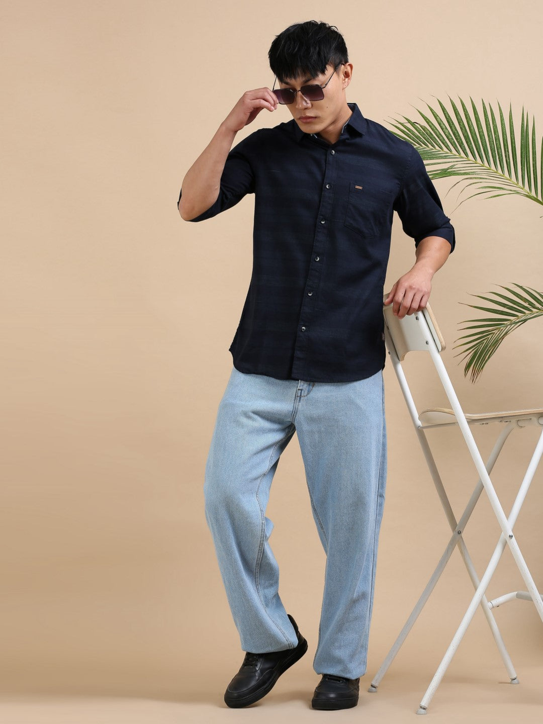 Midnight Lines Stripe Shirt