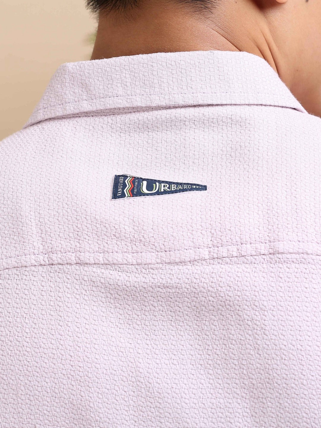 Pink Precision Dobby Shirt