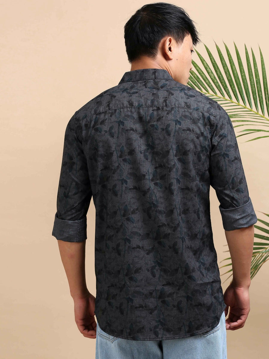 Olive Mirage Print Shirt