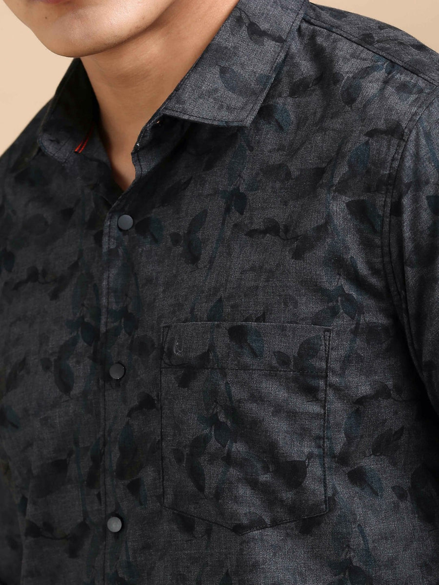Olive Mirage Print Shirt