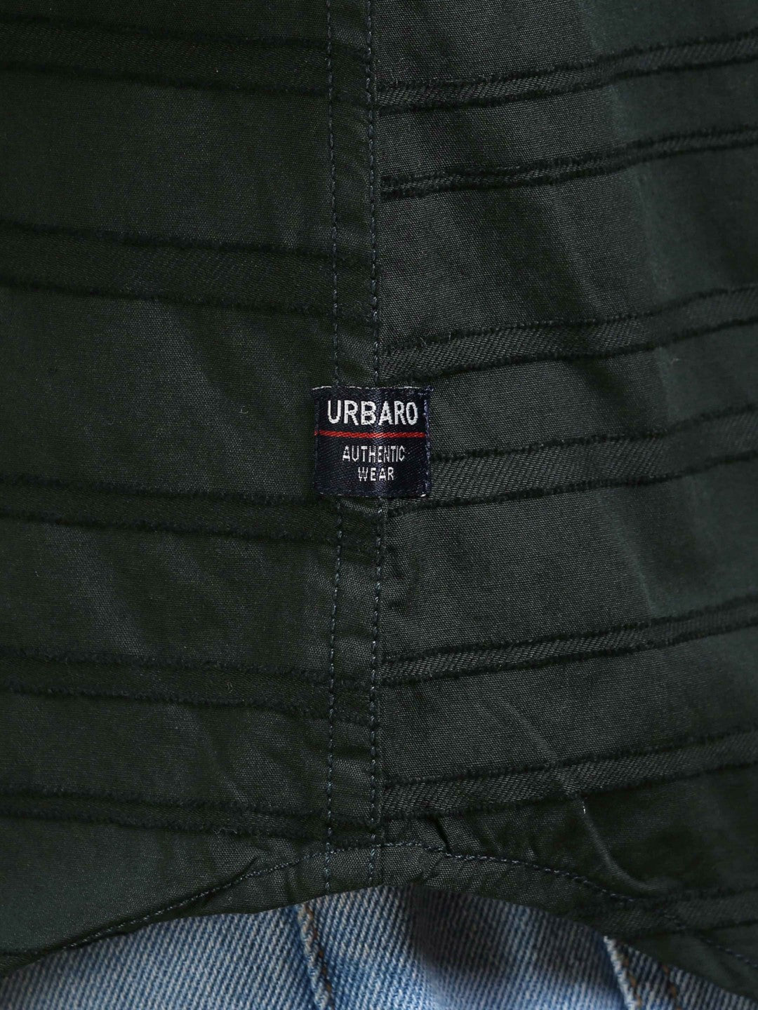 Olive form Dobby Shirt