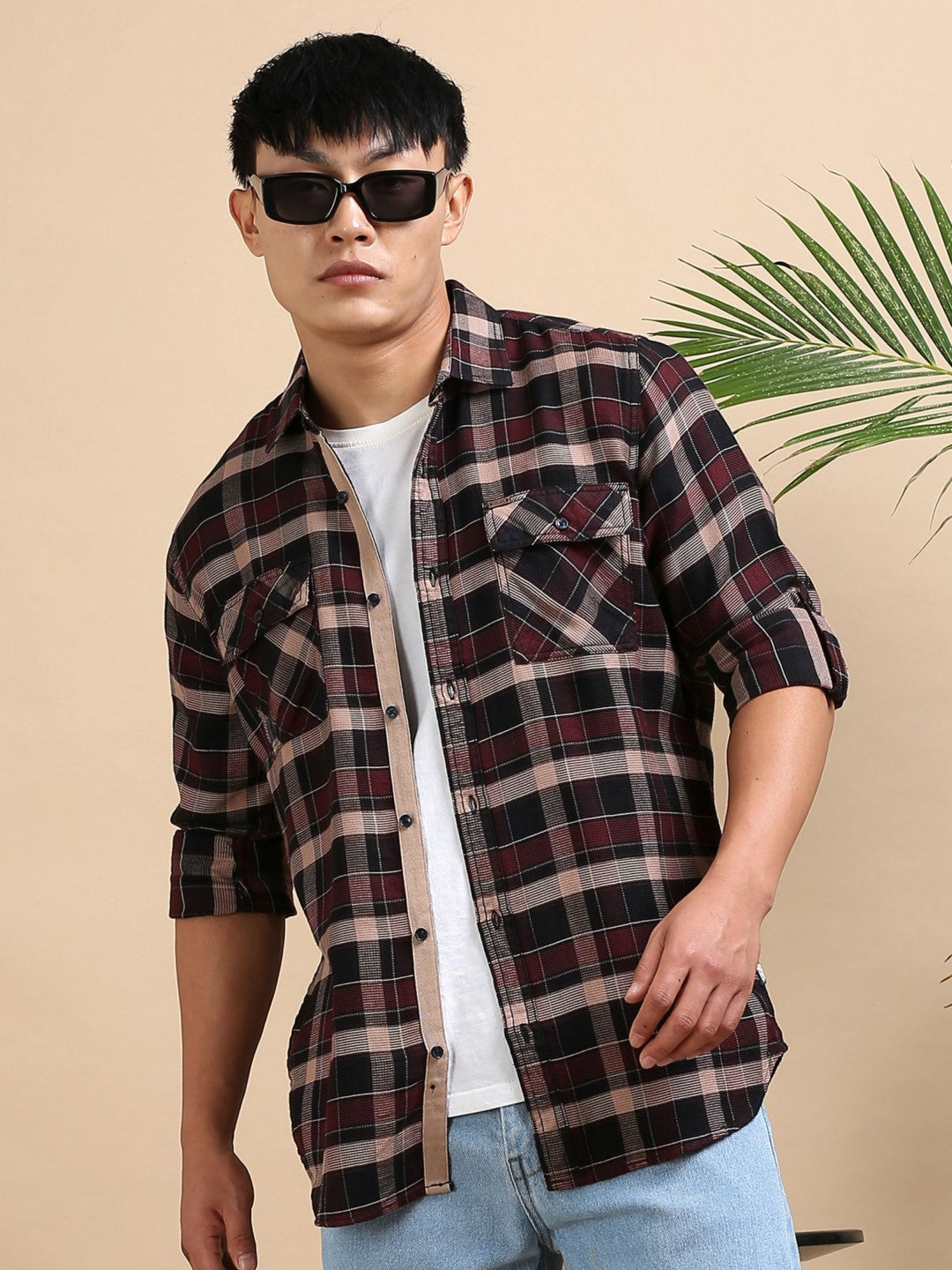 Blackline Edit Check Shirt
