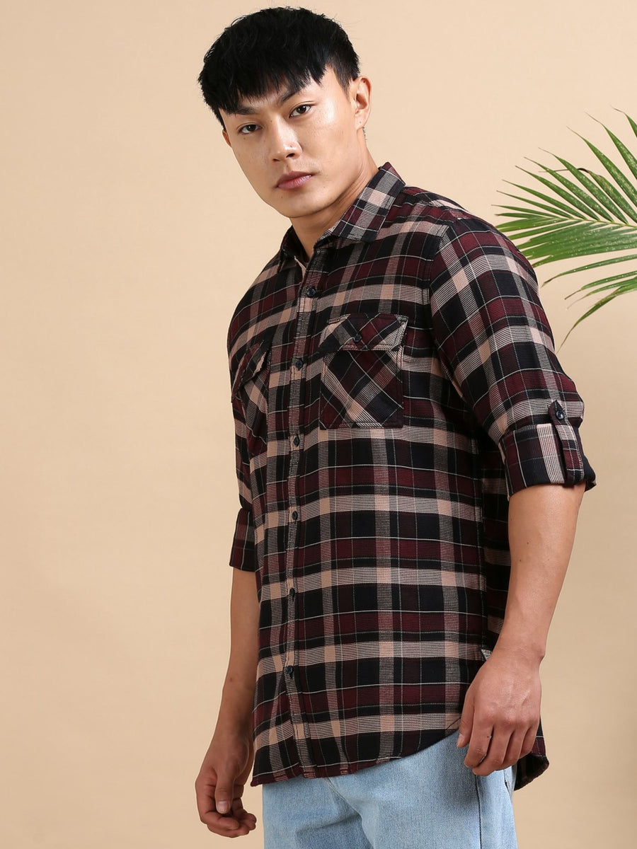 Blackline Edit Check Shirt