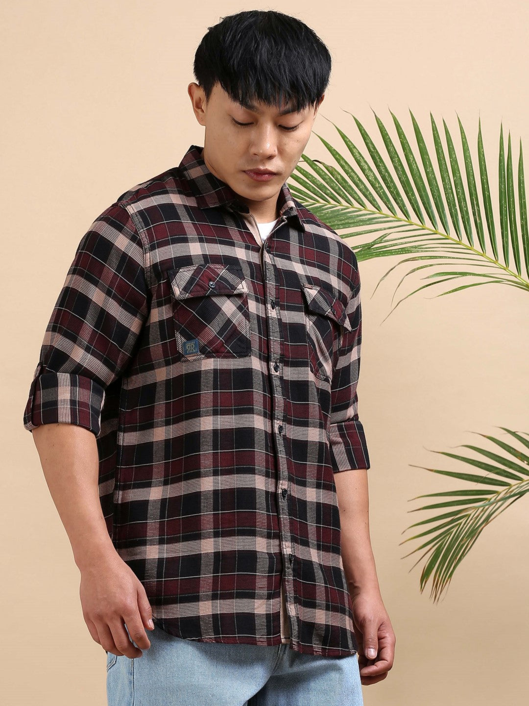 Blackline Edit Check Shirt