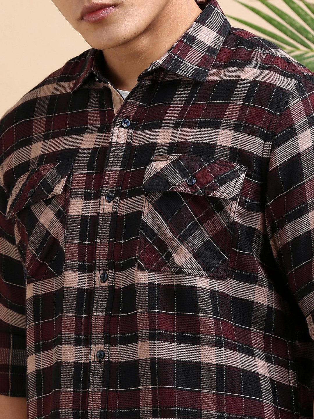 Blackline Edit Check Shirt