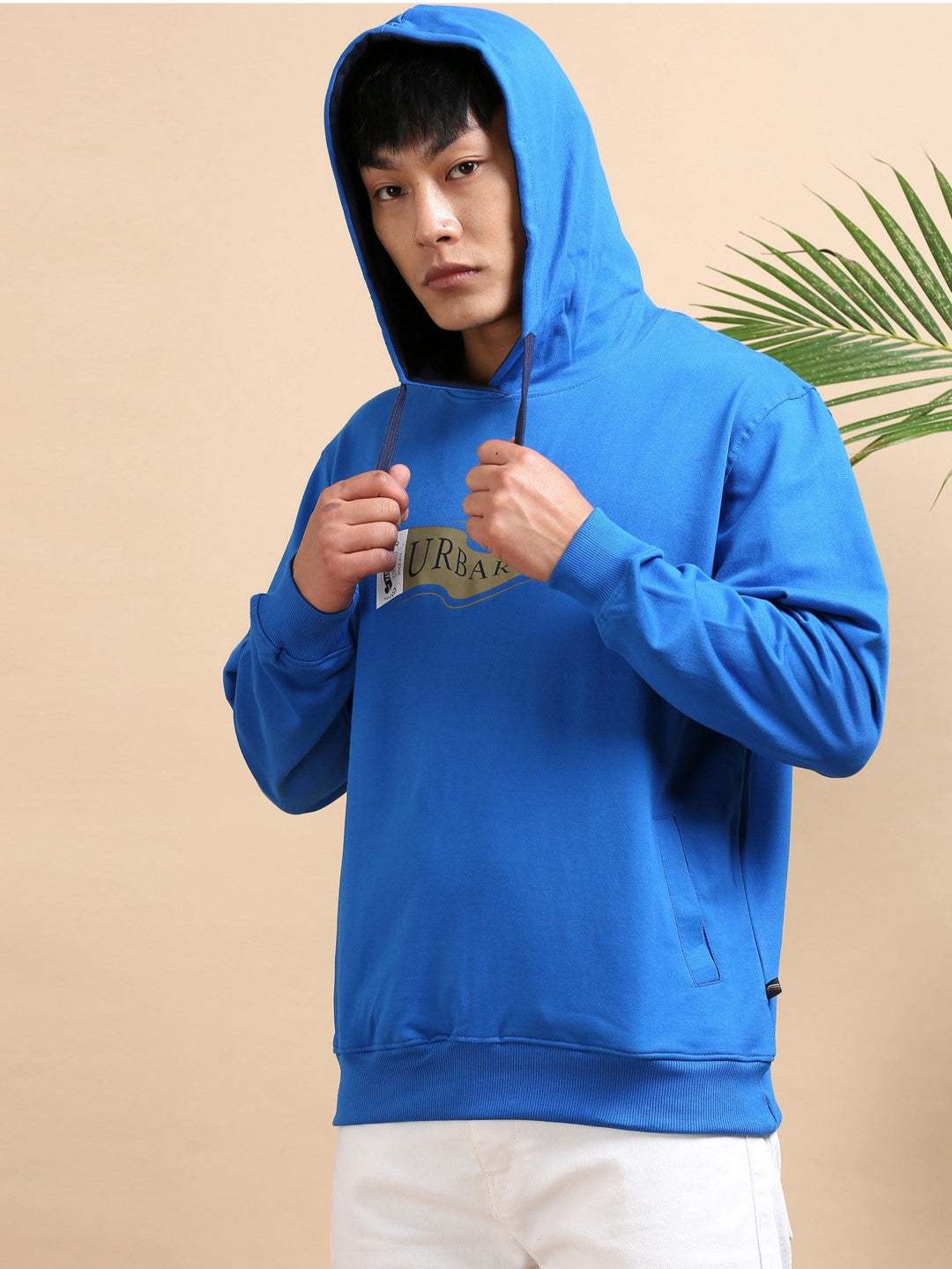 Electric blue hoodie