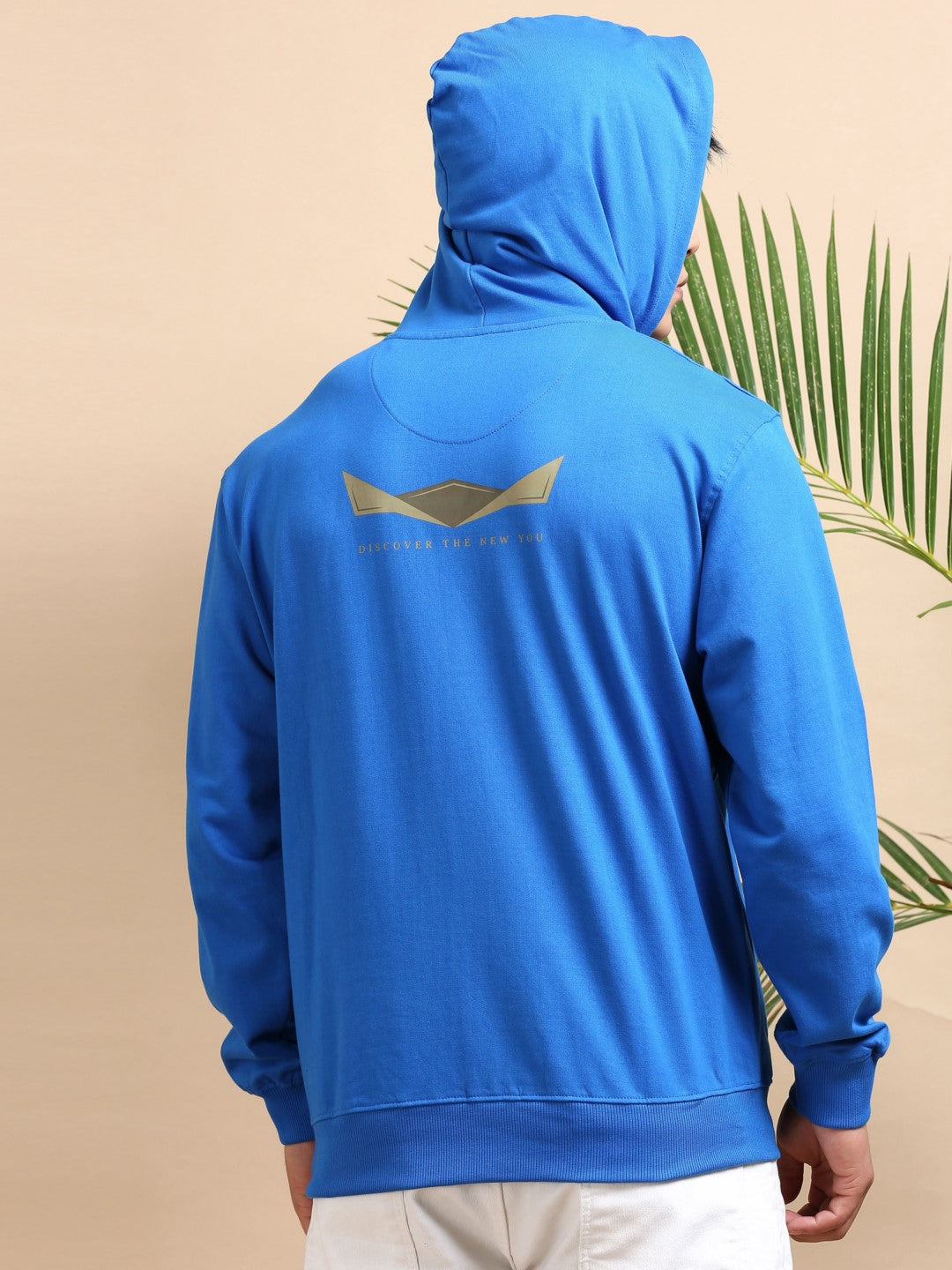 Electric blue hoodie