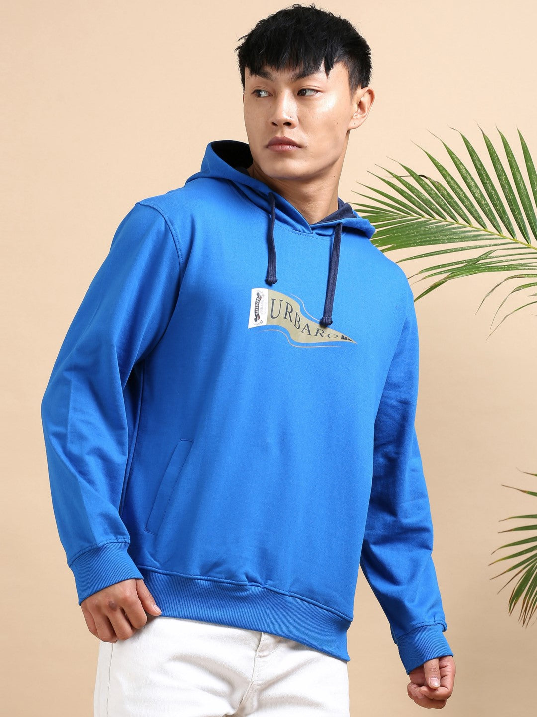 Electric blue hoodie
