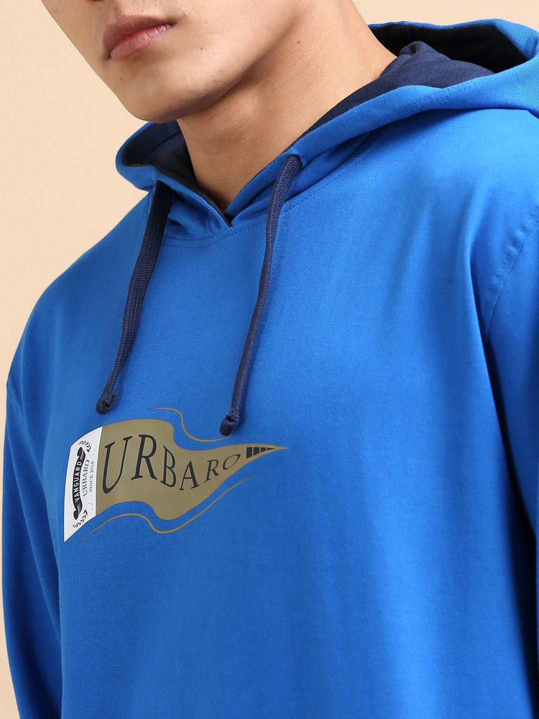 Electric blue hoodie