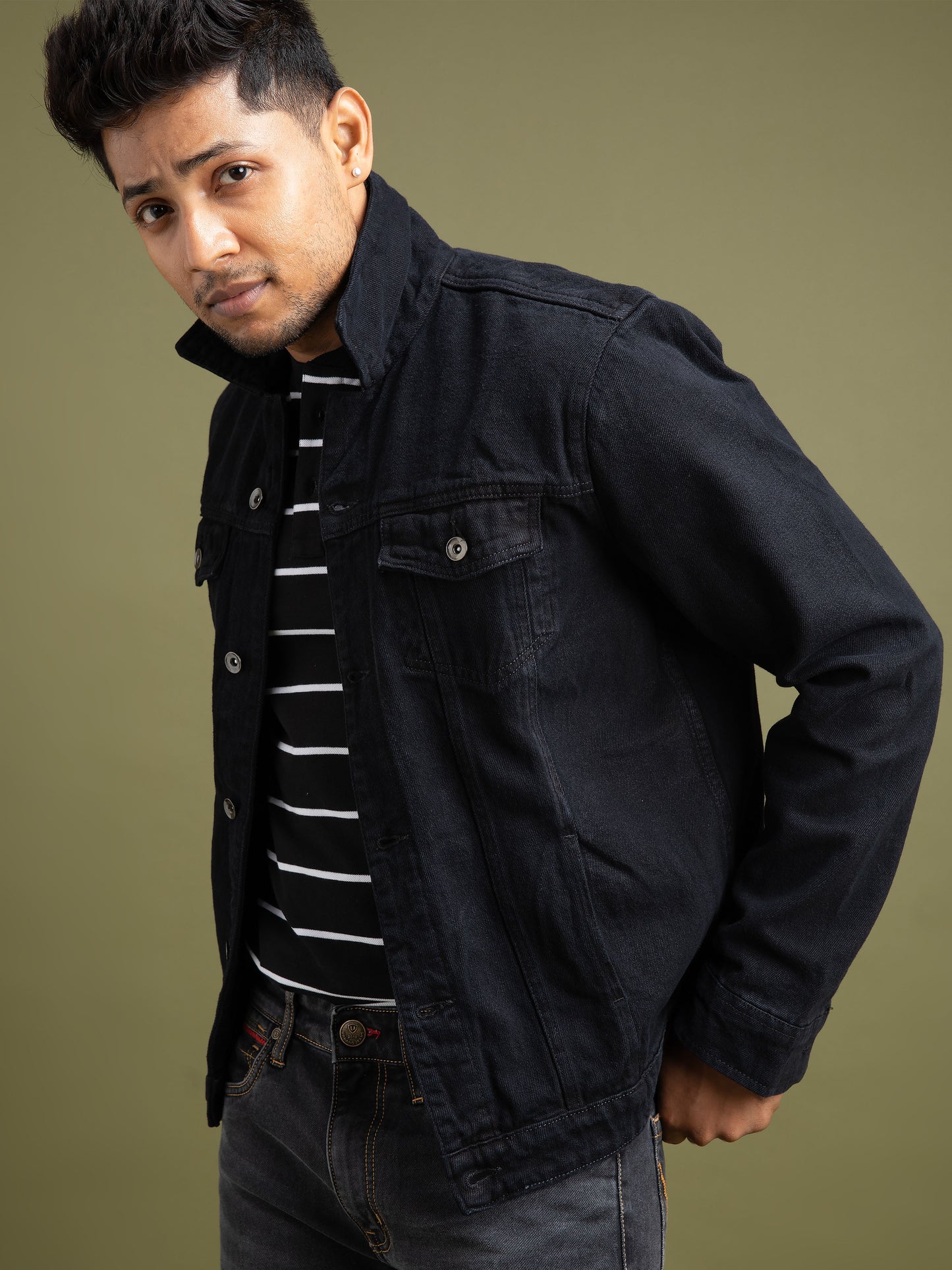 Black Denim Jacket
