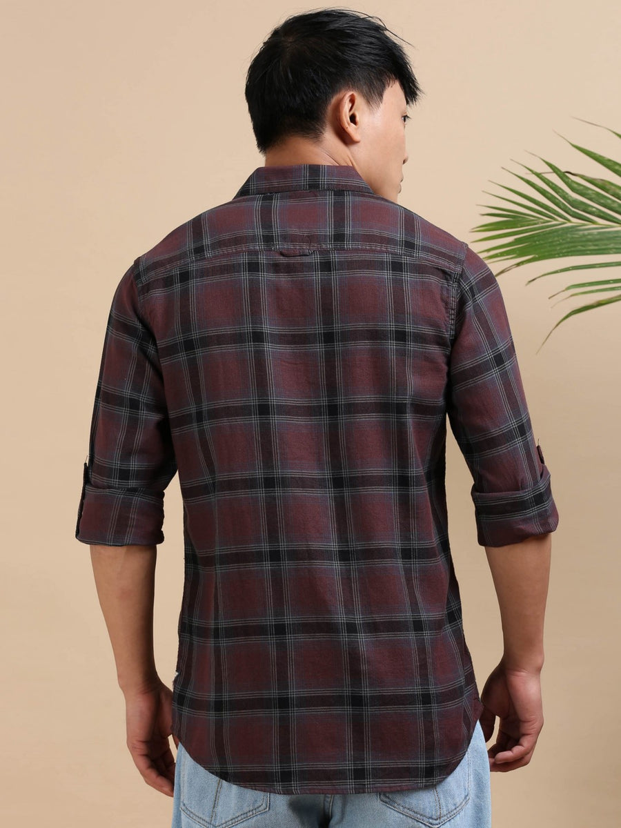 Chestnut Frame Check Shirt