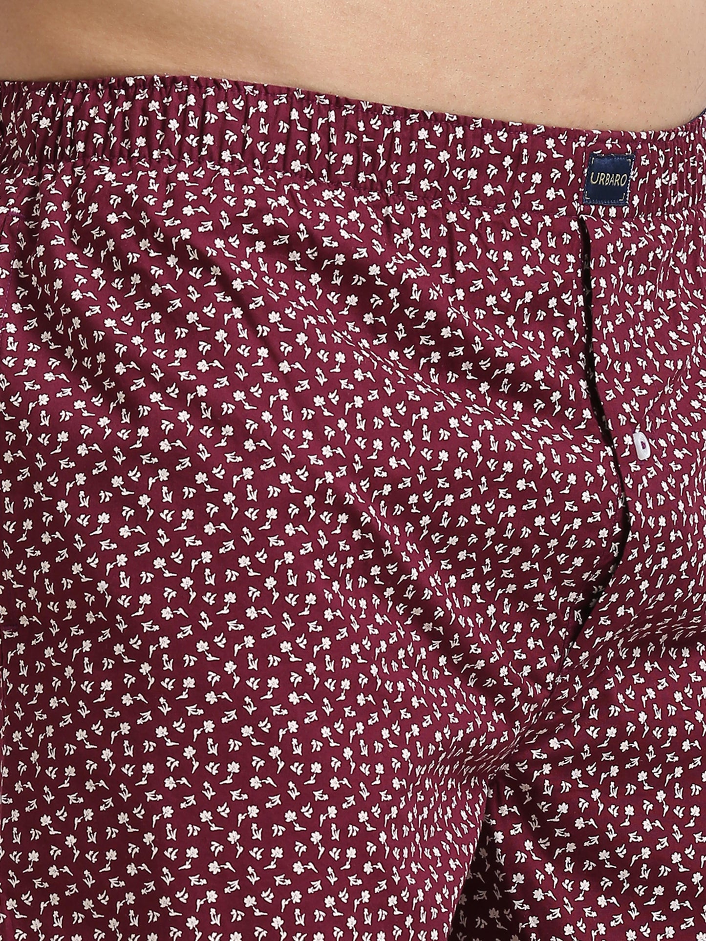 Crimson Artistic Boxer Shorts