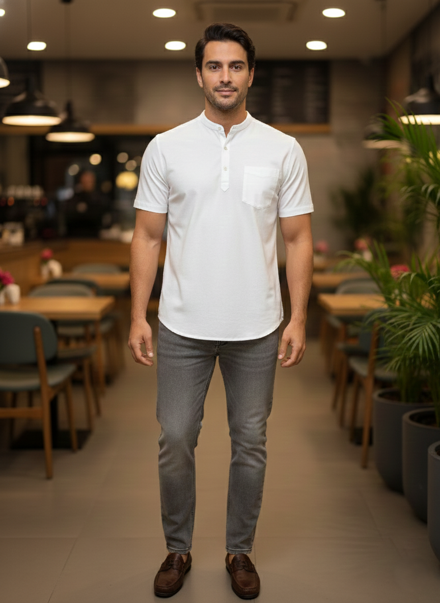 Essential White Smart Shirt