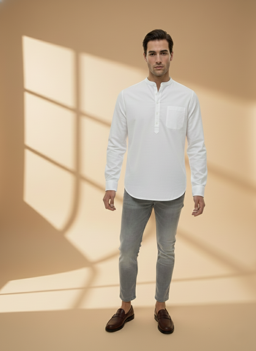 Everyday Smart White Shirt