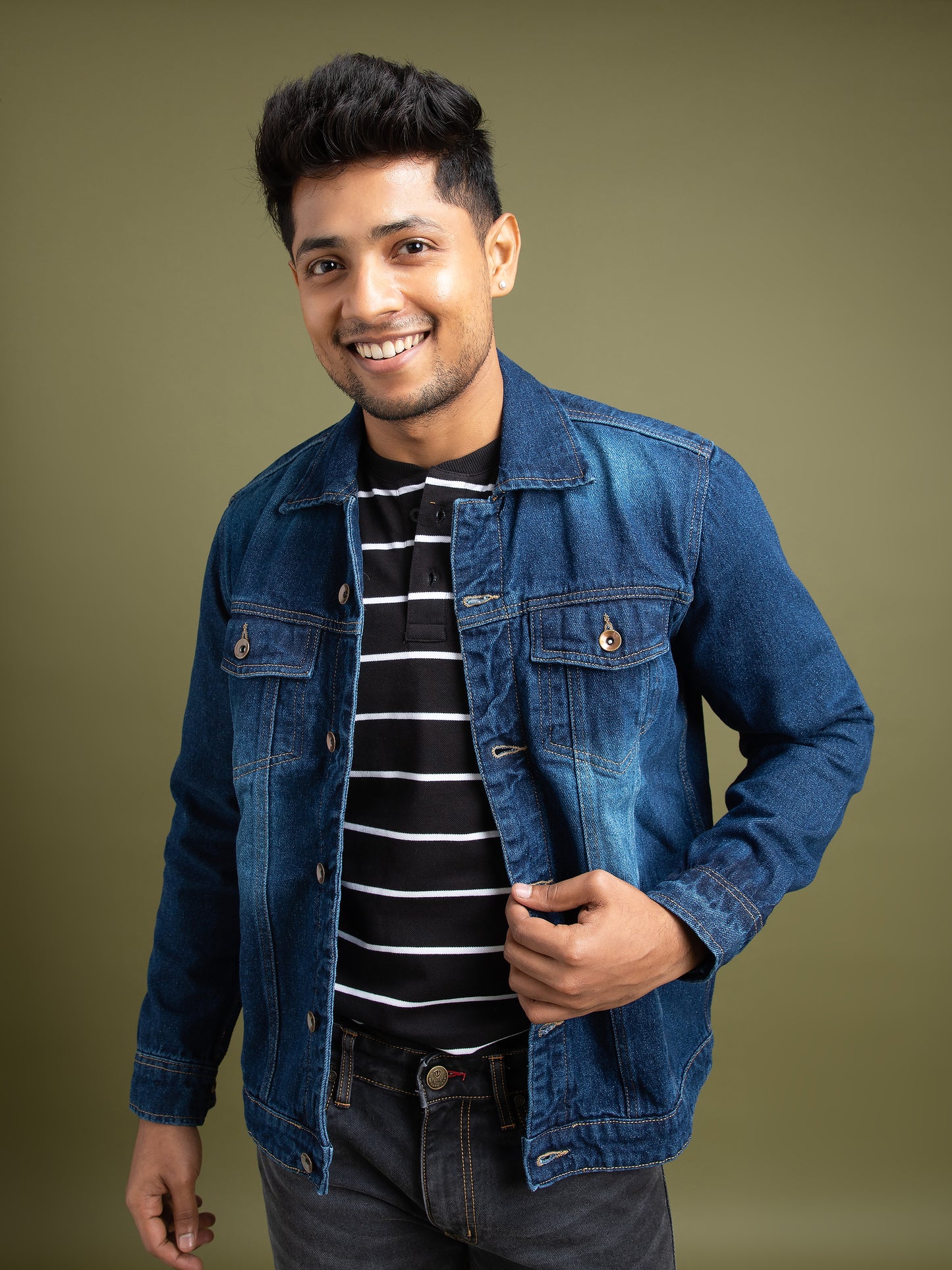 Indigo Drift Jacket