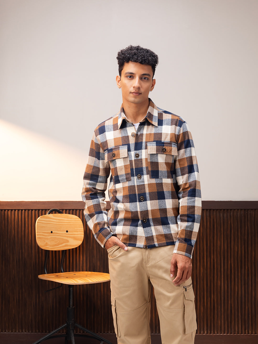 Rustwood Shield Shacket