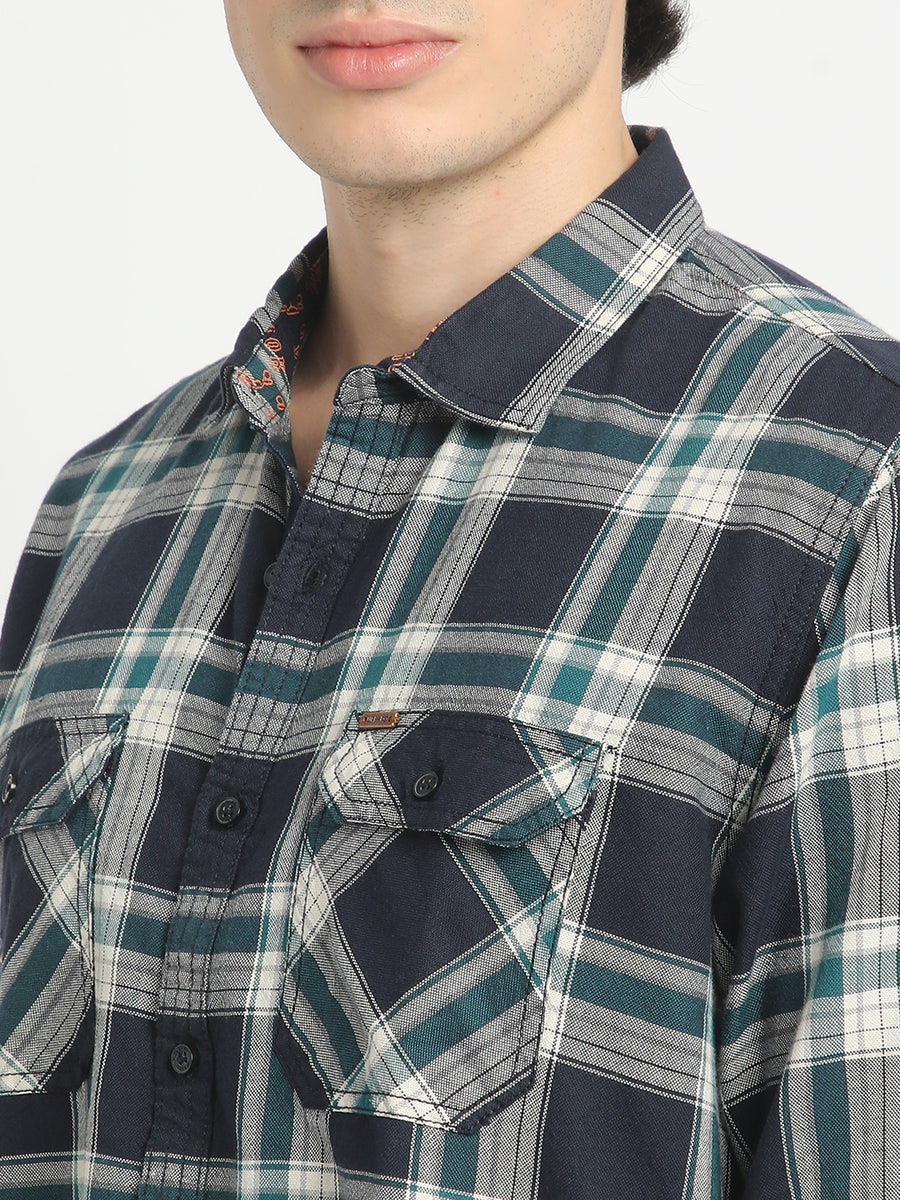 Marine Check Comfort Shirt