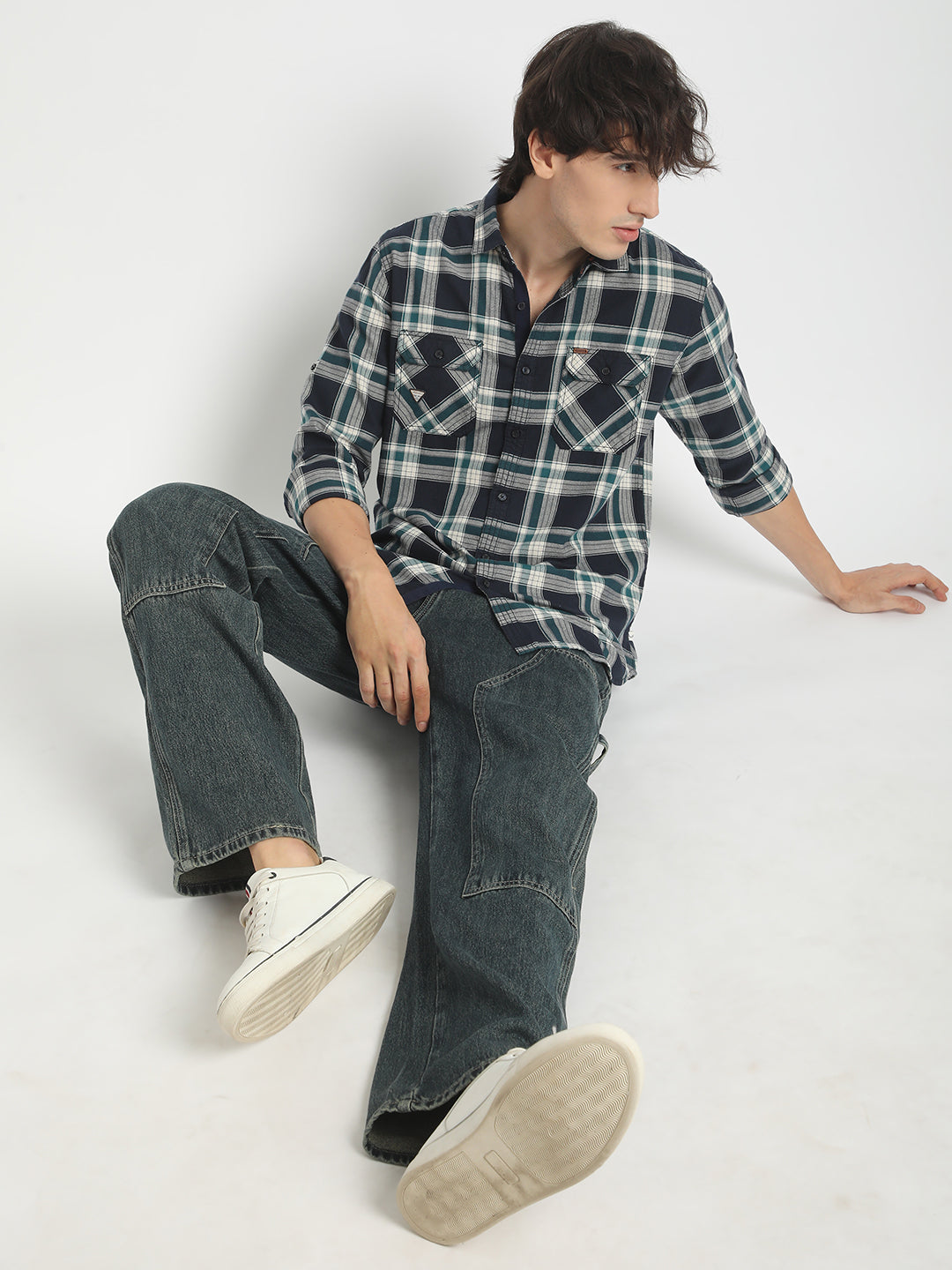 Marine Check Comfort Shirt