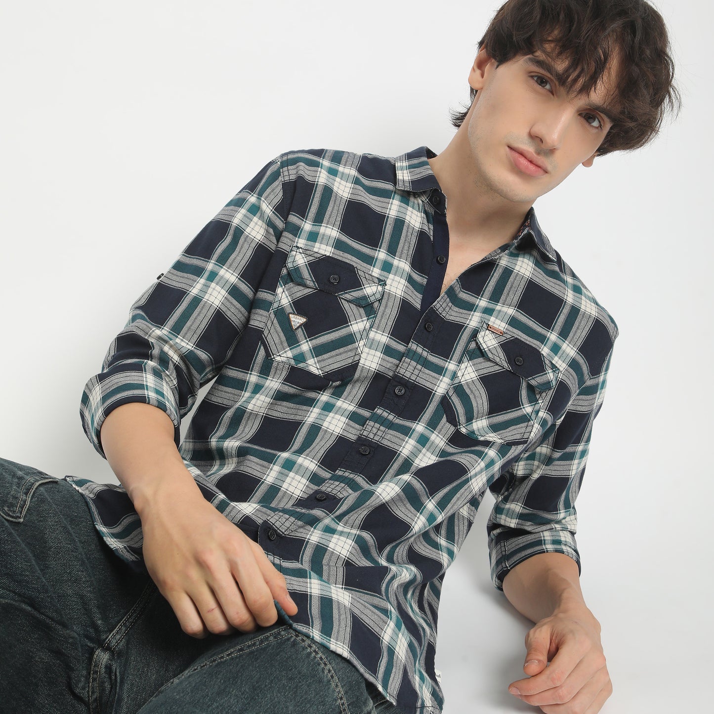 Marine Check Comfort Shirt