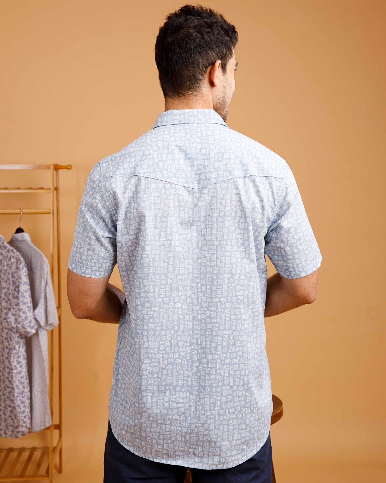Tropical Short Sleeve Print Shirt