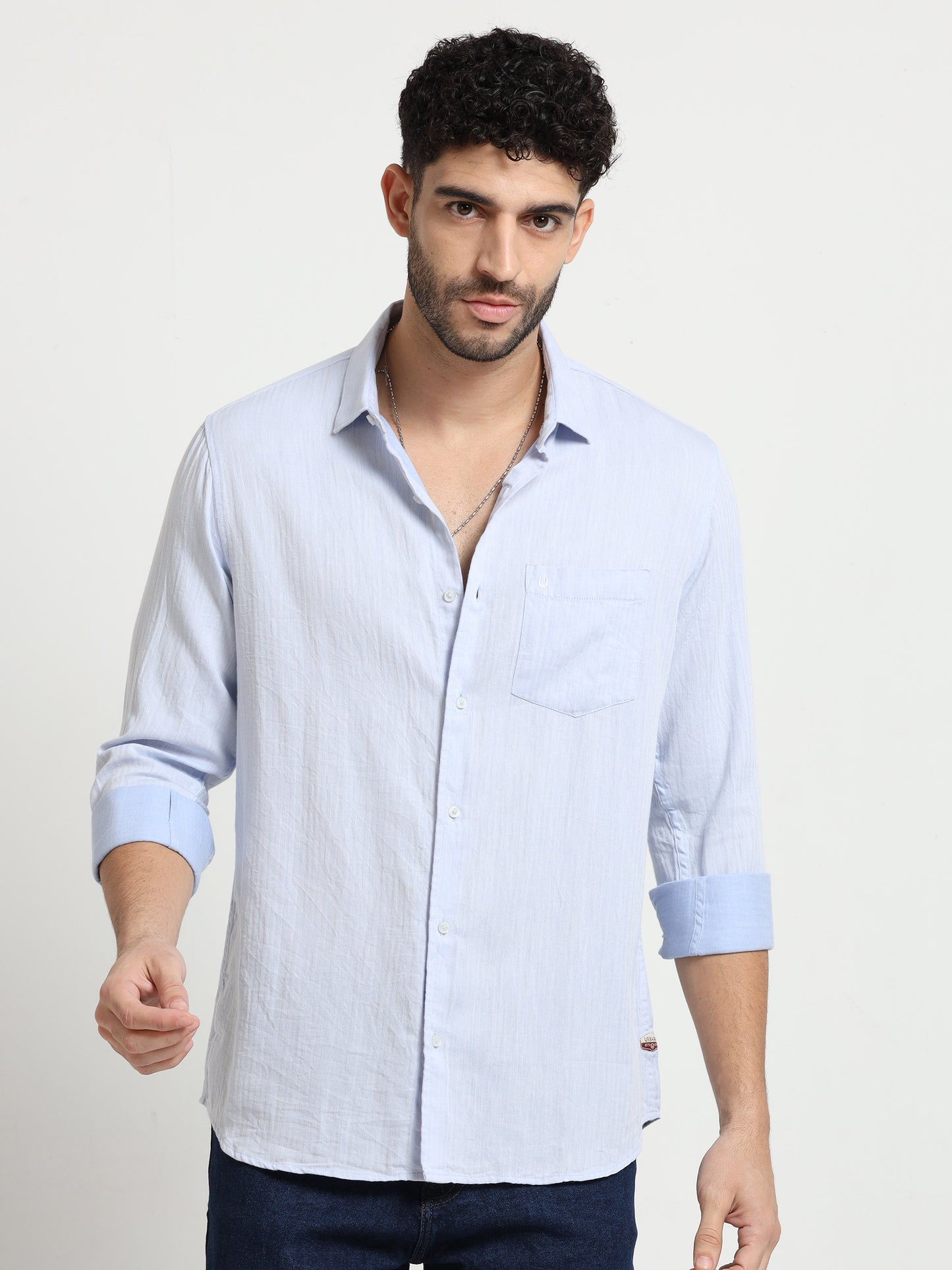 Cobalt Dobby Classic Wave Shirt