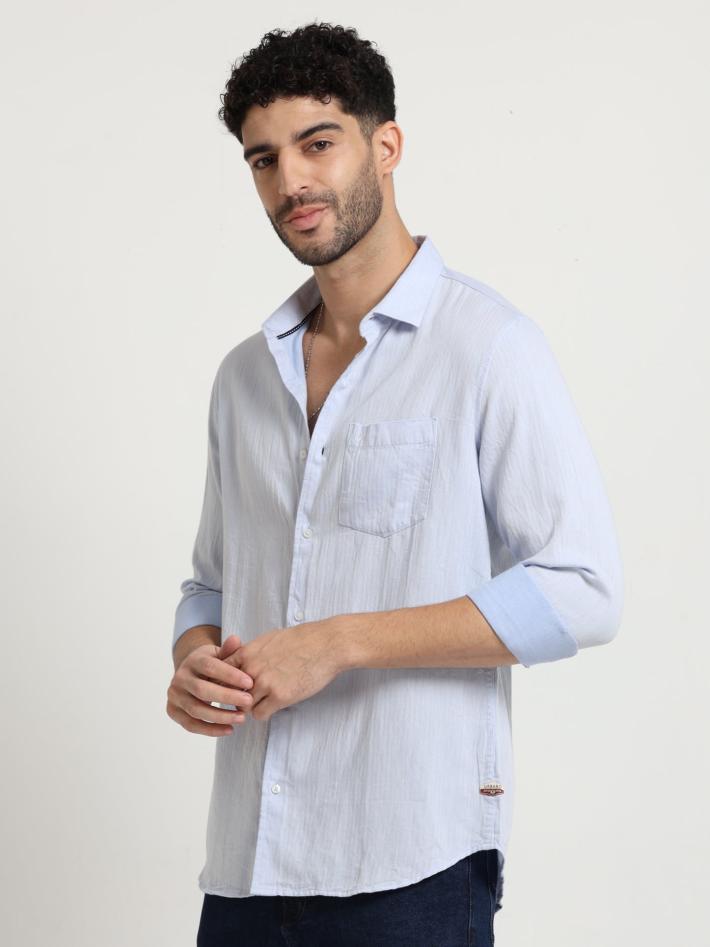 Cobalt Dobby Classic Wave Shirt