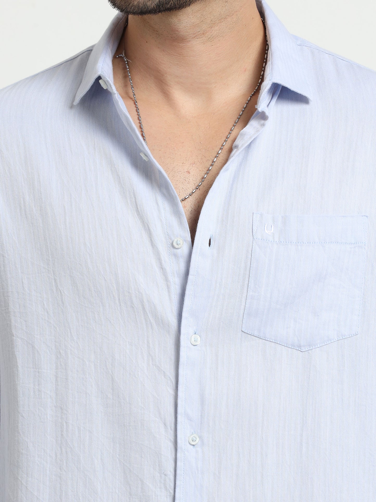 Cobalt Dobby Classic Wave Shirt