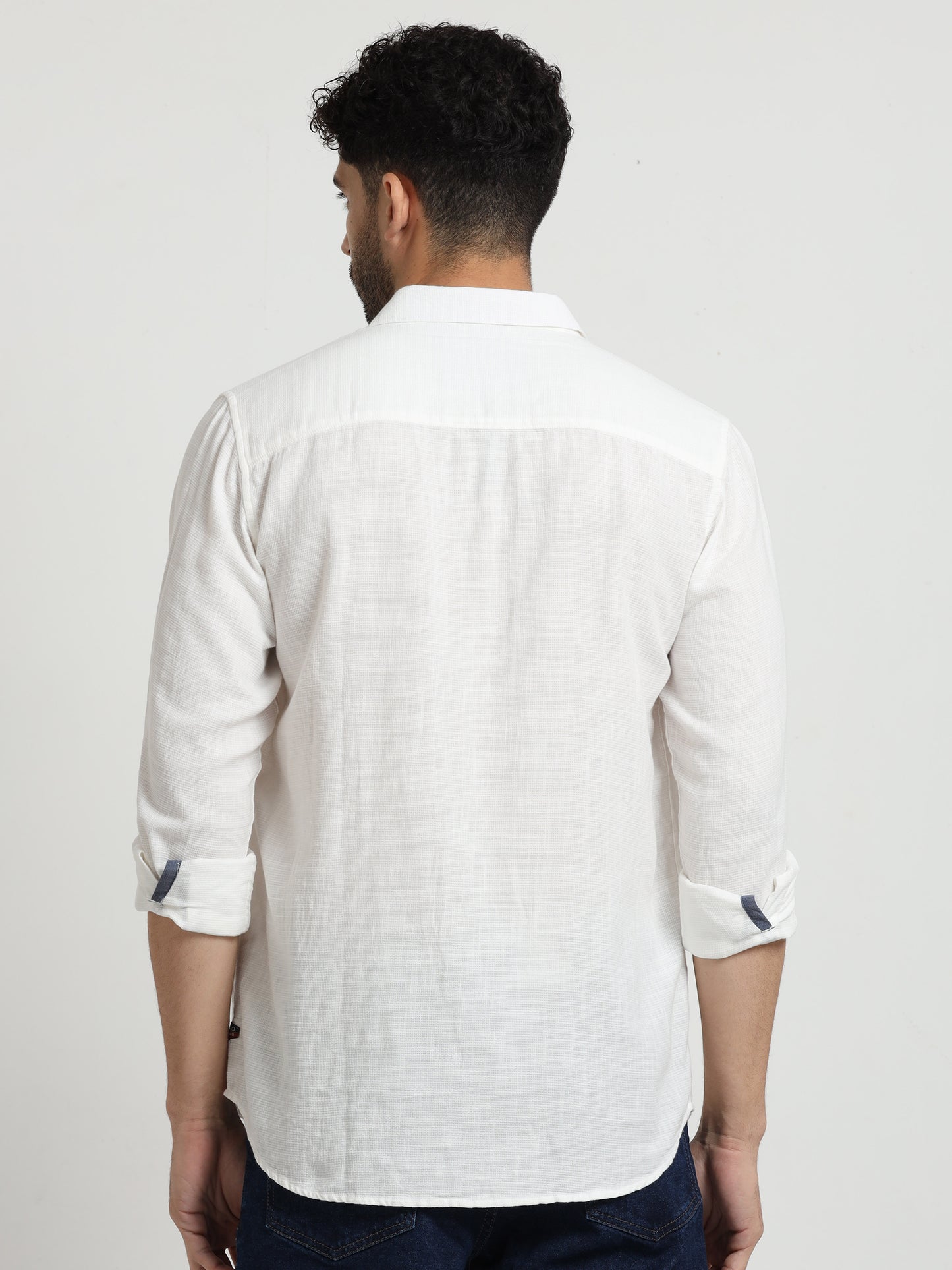 Arctic Dobby White wave Shirt