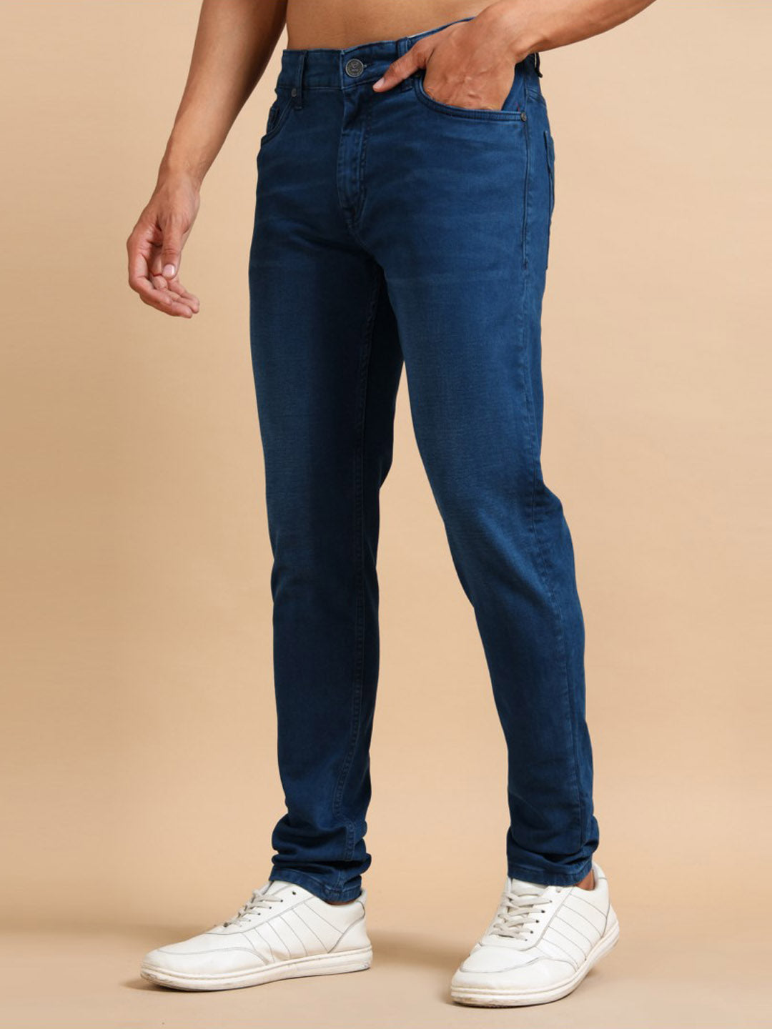Street Style Blue Jeans