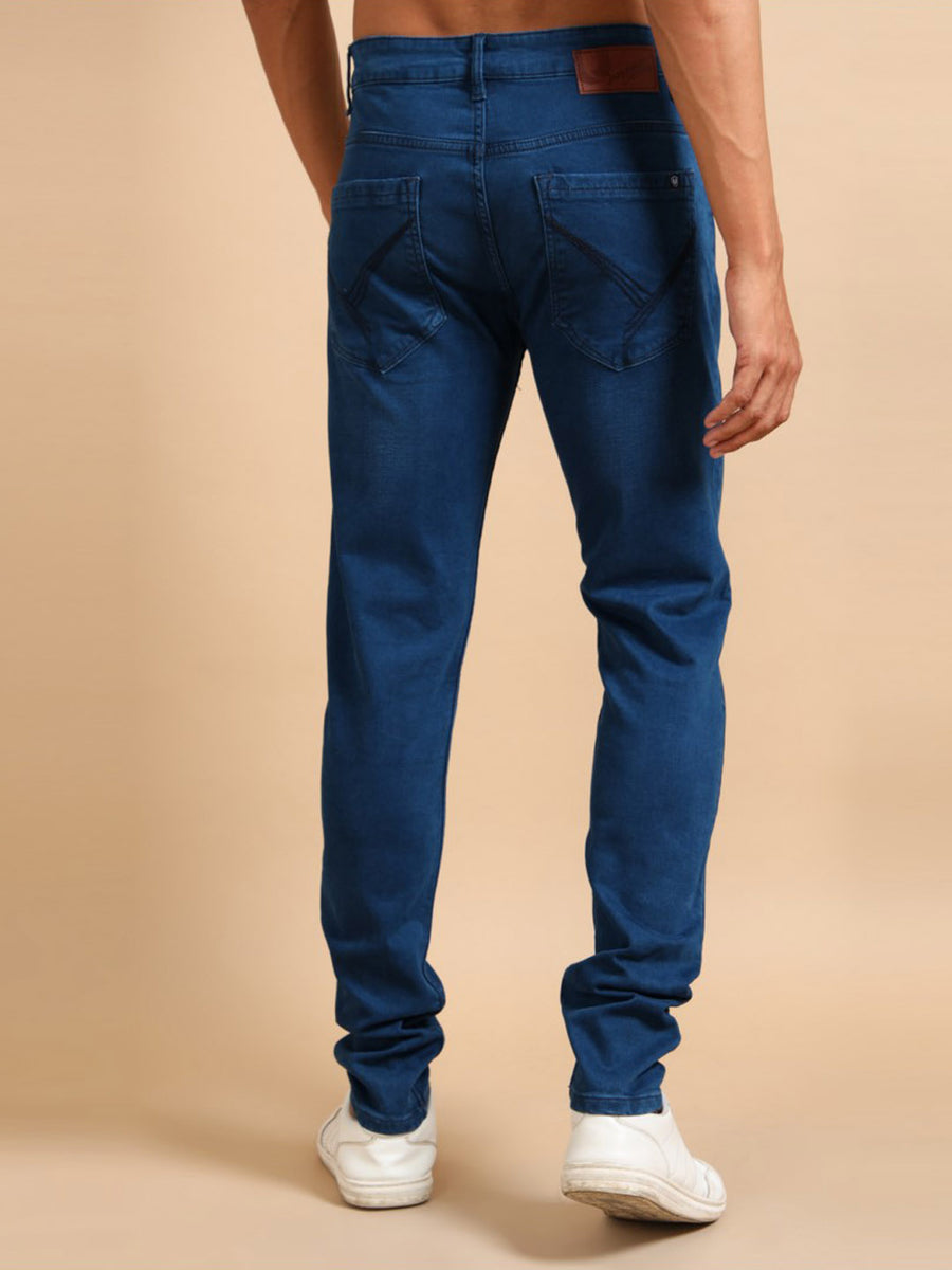 Street Style Blue Jeans