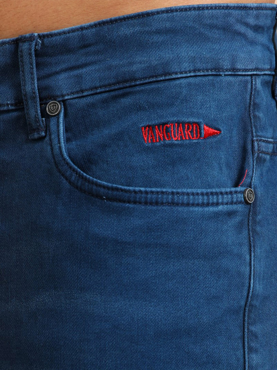Street Style Blue Jeans