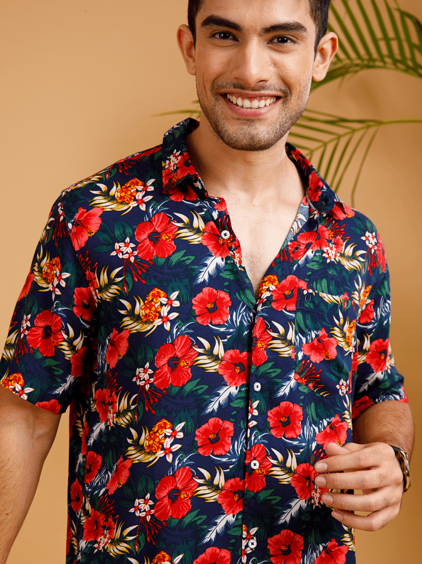 Tropical ECOVERO floral Shirt