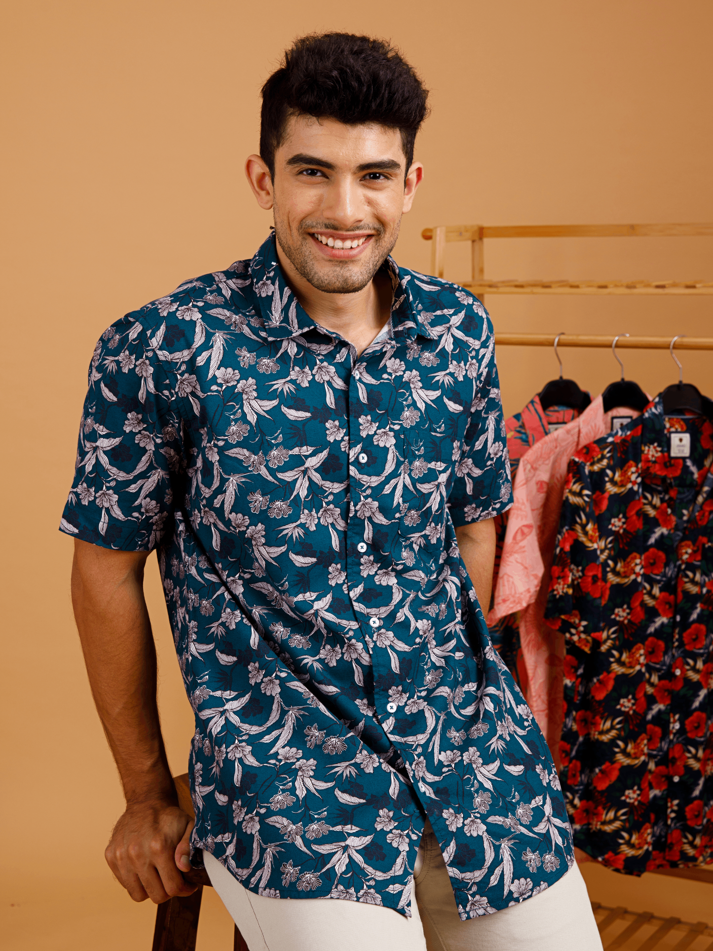 Tropical Paradise green Shirt