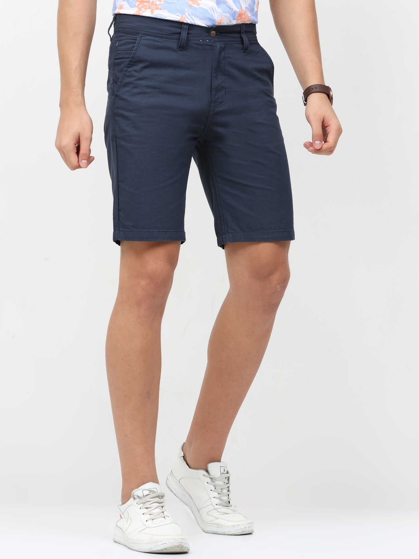 NAVY PLAIN SHORT