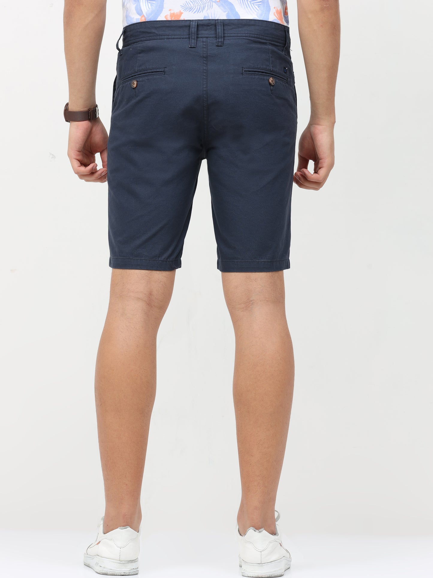 NAVY PLAIN SHORT