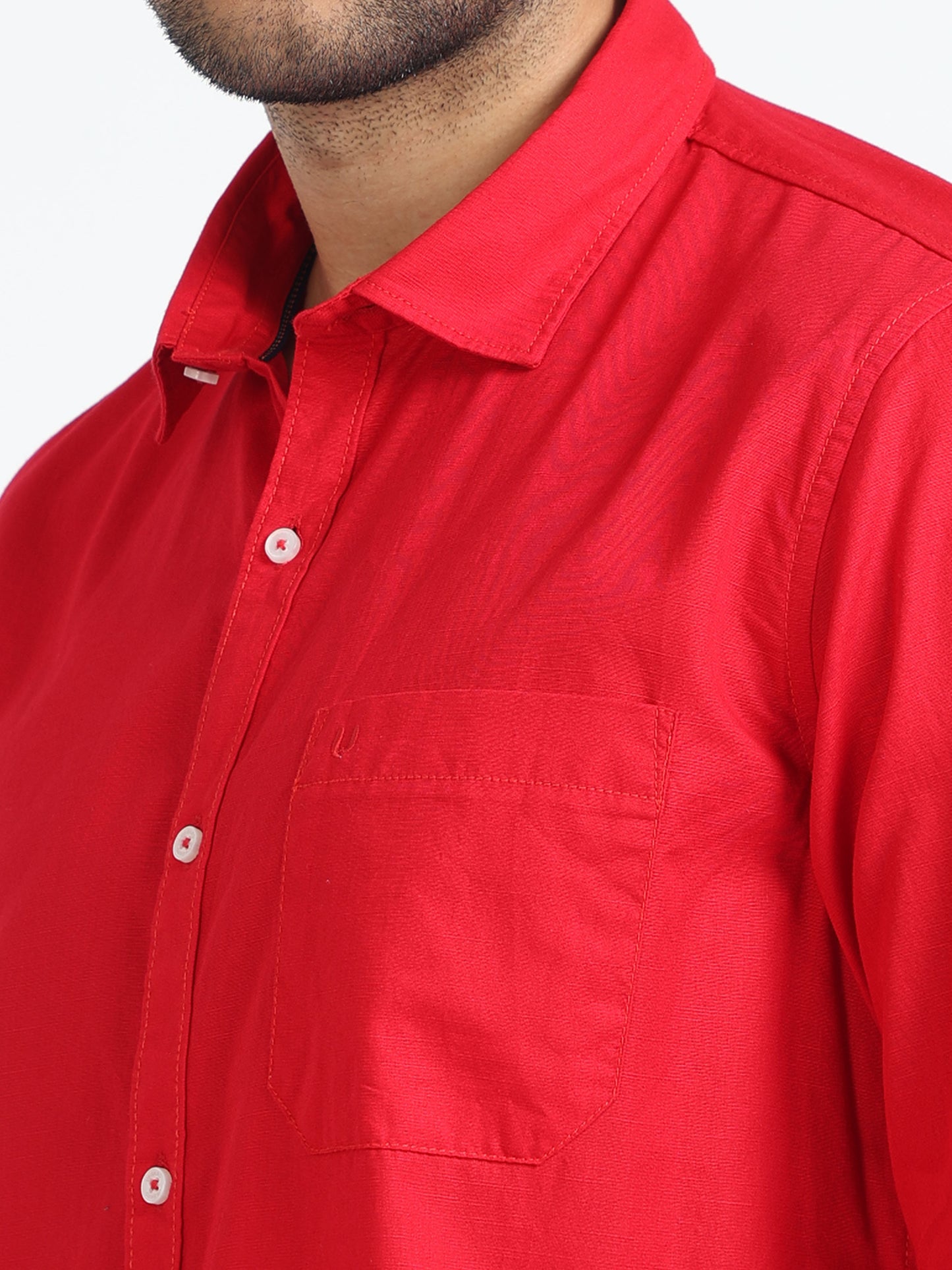 Red Jet Plain Shirt