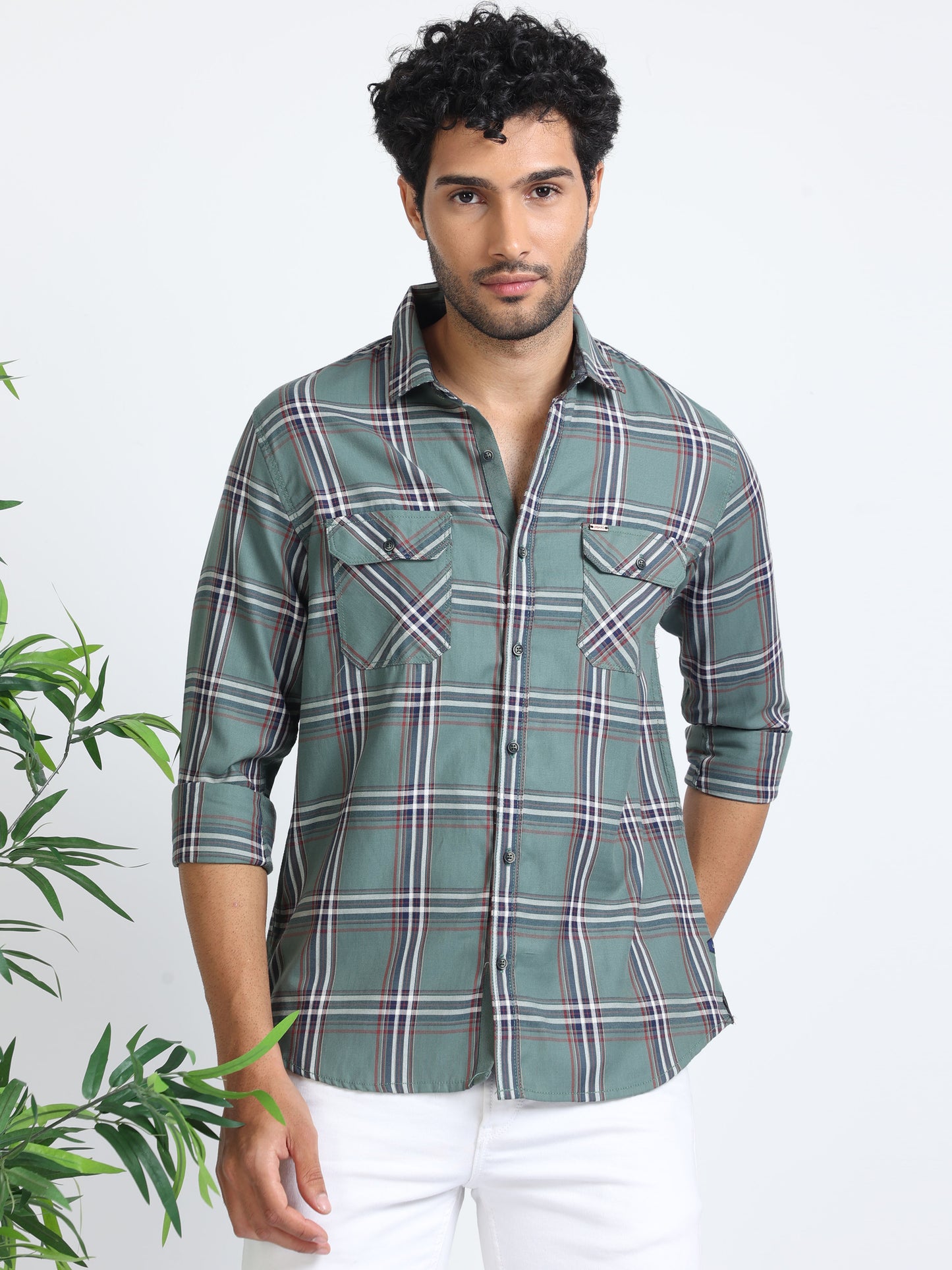 Cubix Green Shirt