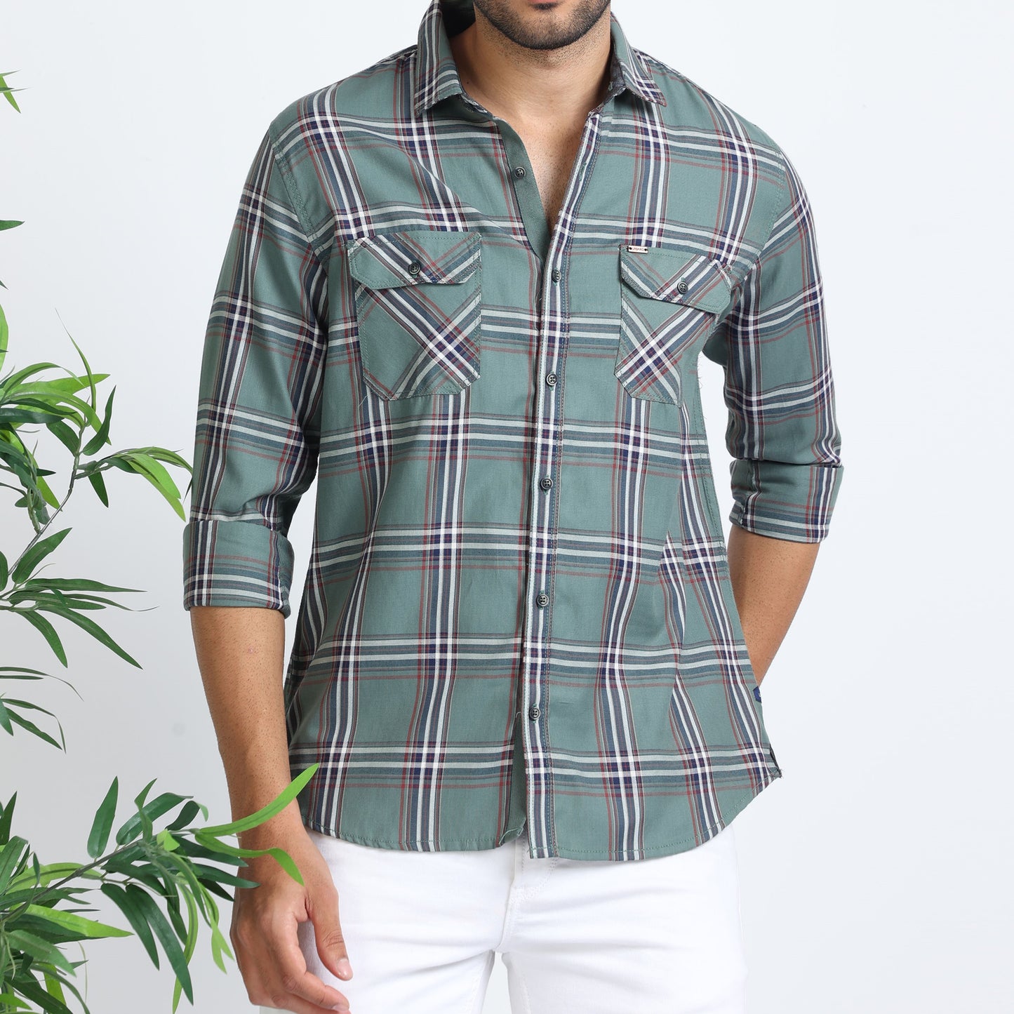 Cubix Green Shirt