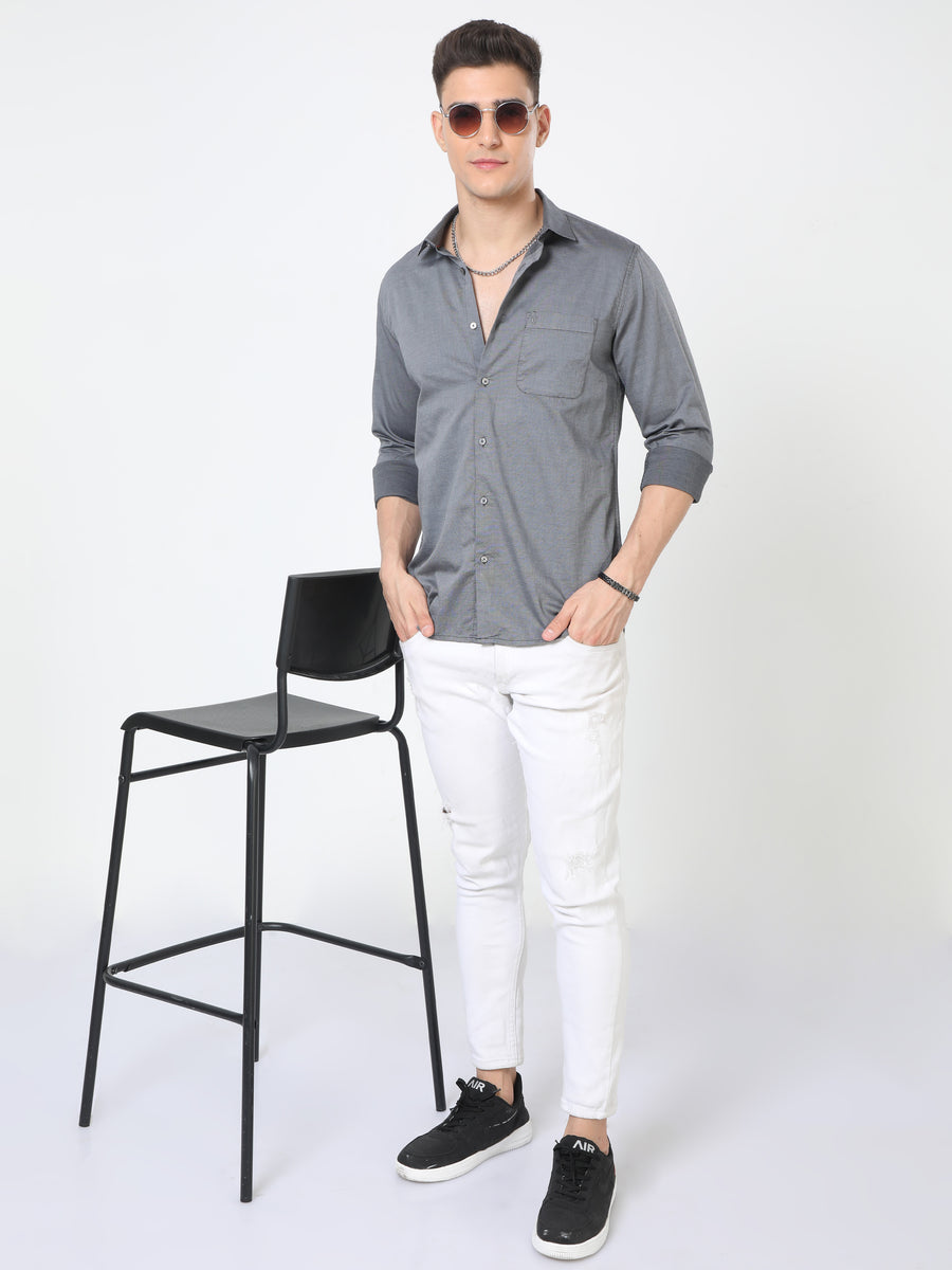 Shade of Grey Plain Shirt